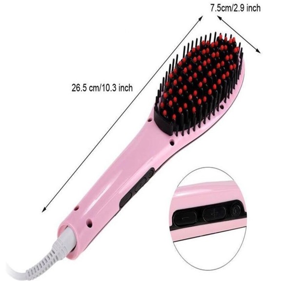 💁🏻♀️NIB Hair Straightener Brush(online $28.49)
ONLY 5 white left!!!!! - Picture 5 of 9
